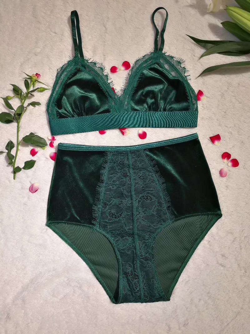 Set Velvet Passion Green