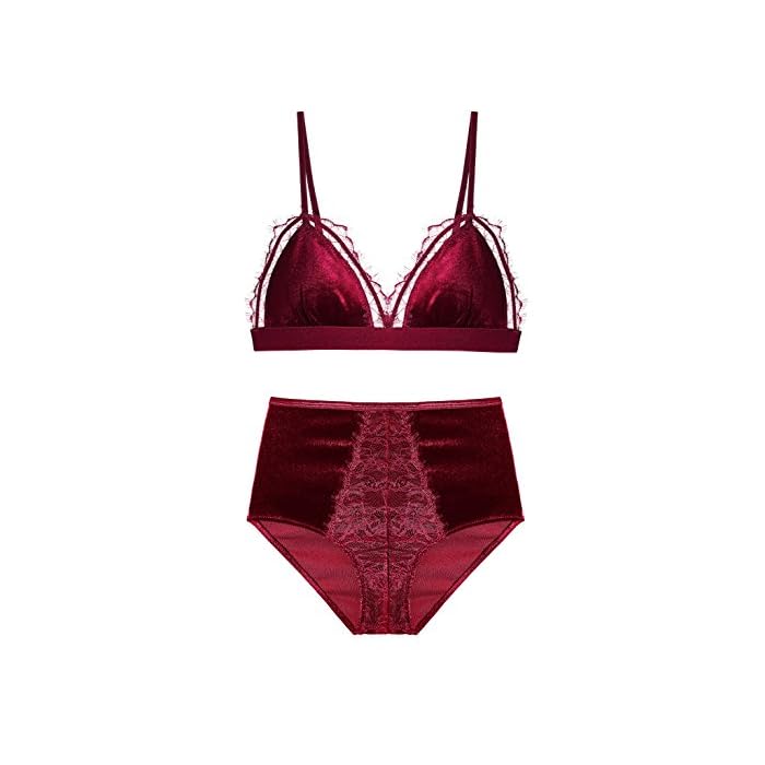 Set Velvet Passion Burgundy