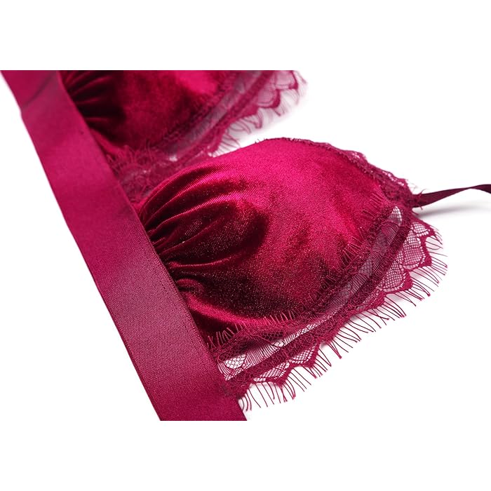 Set Velvet Passion Burgundy