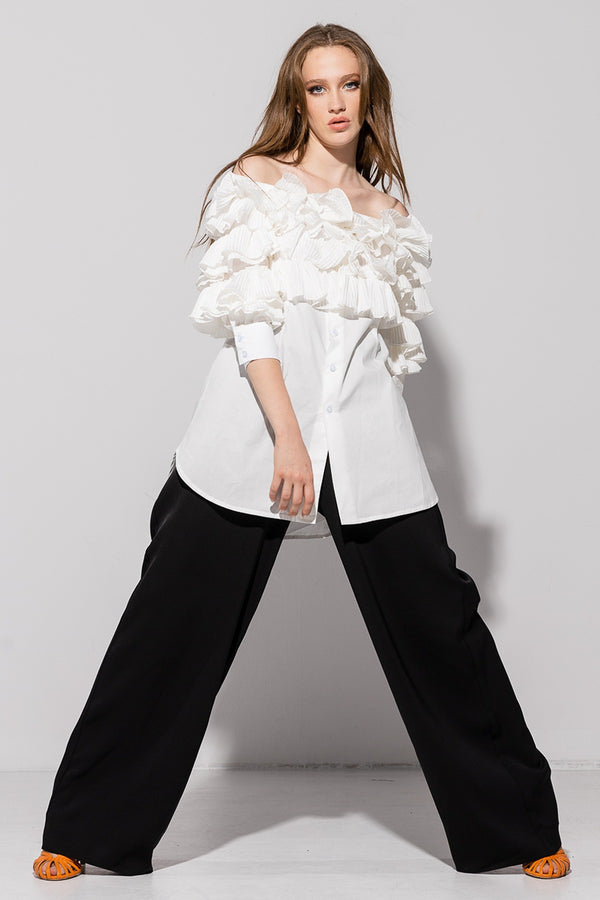 LOUNN ruffles shirt