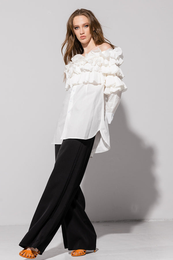 LOUNN ruffles shirt