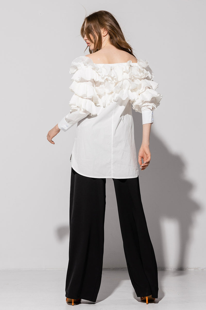 LOUNN ruffles shirt