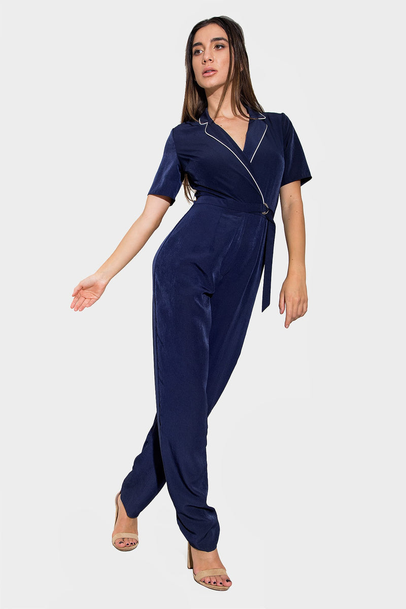 Navy Jumpsuit