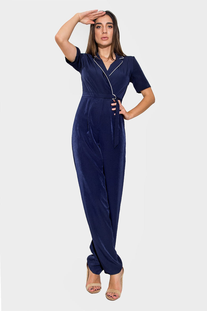 Navy Jumpsuit